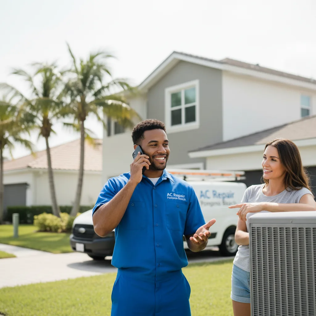 AC Repair Pompano Beach customer support in Pryor